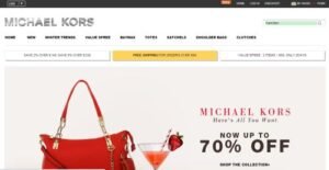 michael kors website sale