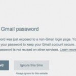 password alert from Google
