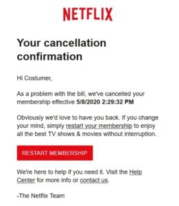 Netflix phishing